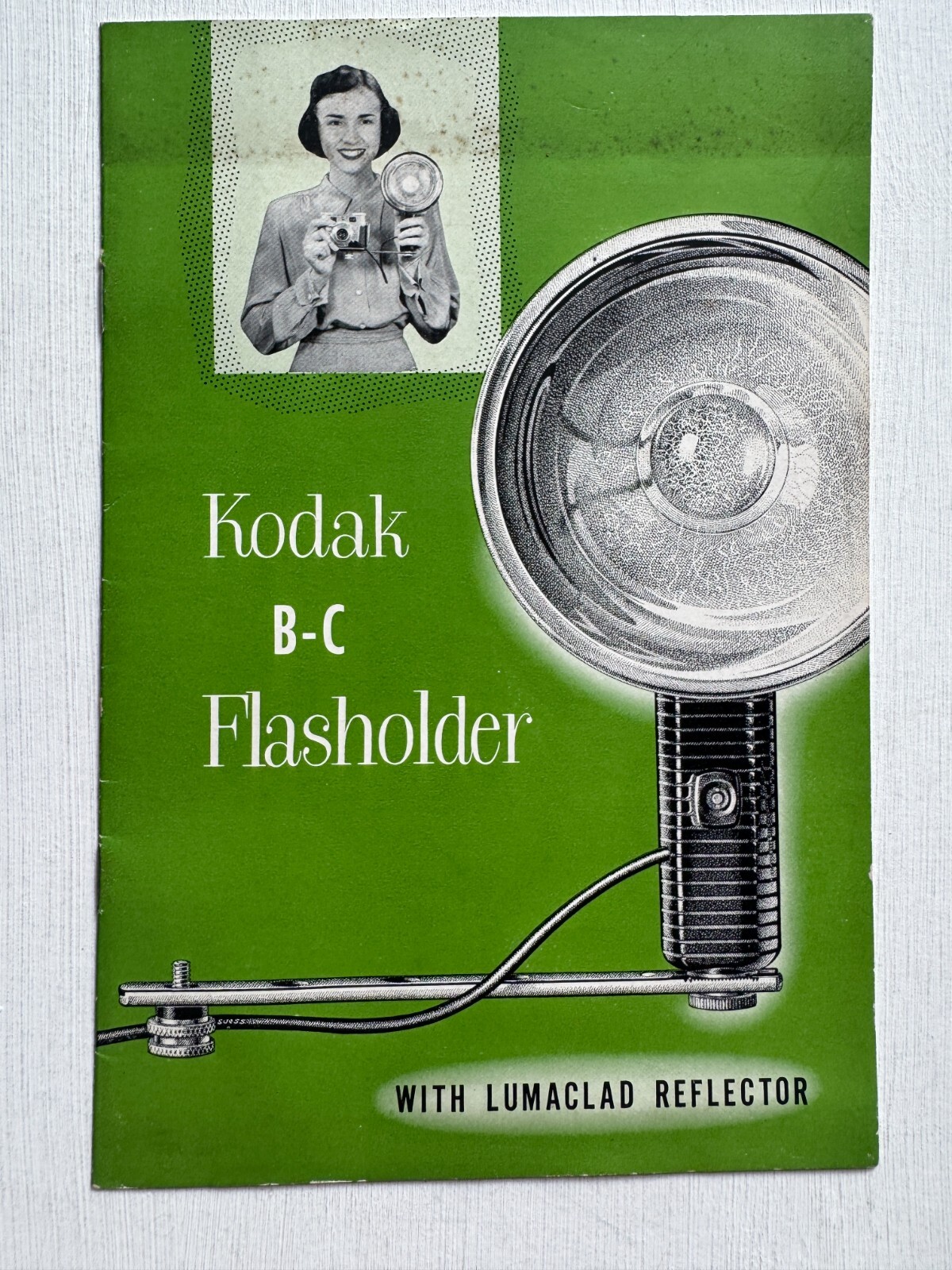 1953 Kodak B-C Flasholder Instruction Guide