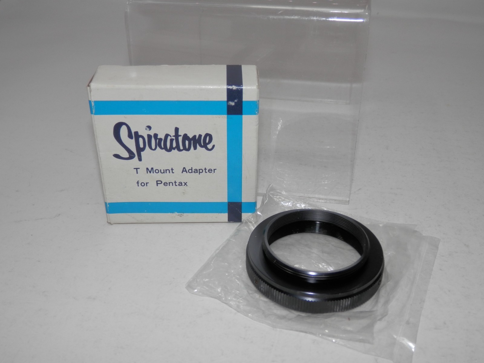 Spiratone T-Mount Adapter for Pentax M42 Vintage w/Box