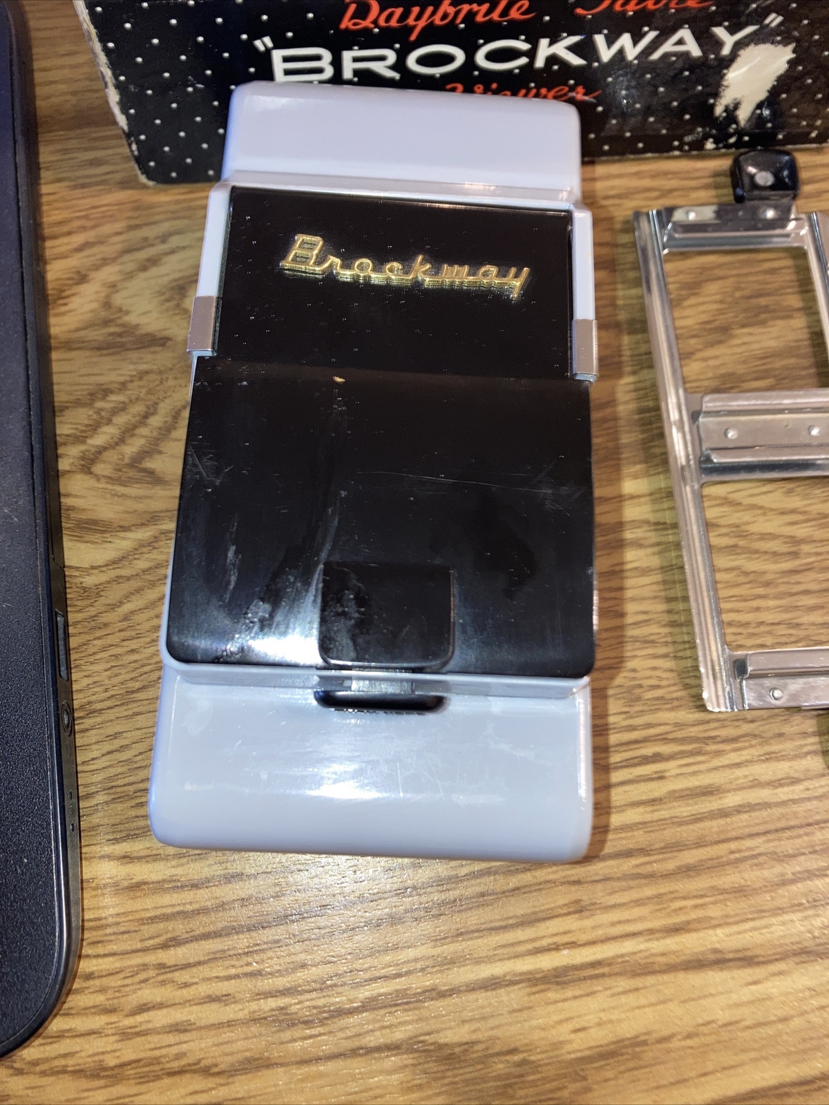 Brockway Daybrite Slide Table Viewer w/ Original Box & Instructions tested !