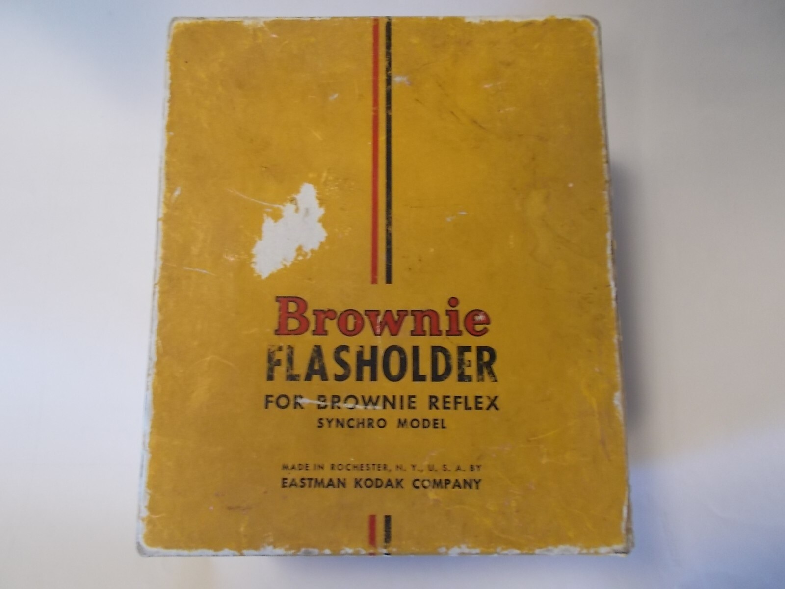 Vintage Kodak Brownie Flasholder for Brownie Reflex Synchro Model w/Original Box