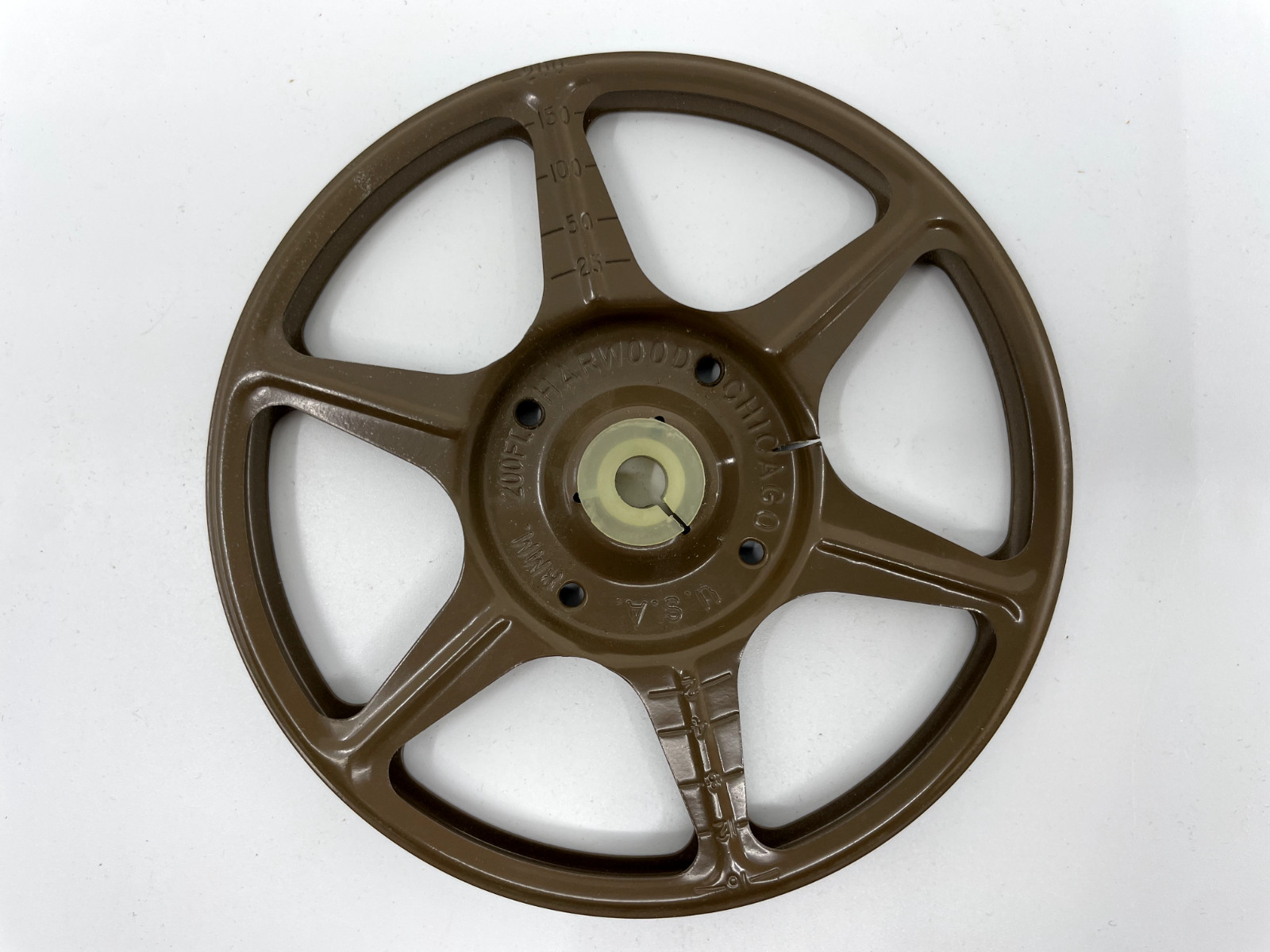 lot of 8x metal & plastic regular 8mm film spools film can take up reels