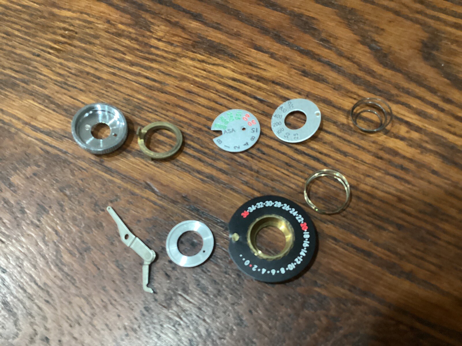 Topcon ISO ASA Knobs & dials- New Old Stock – Vintage Camera Parts Suit Various