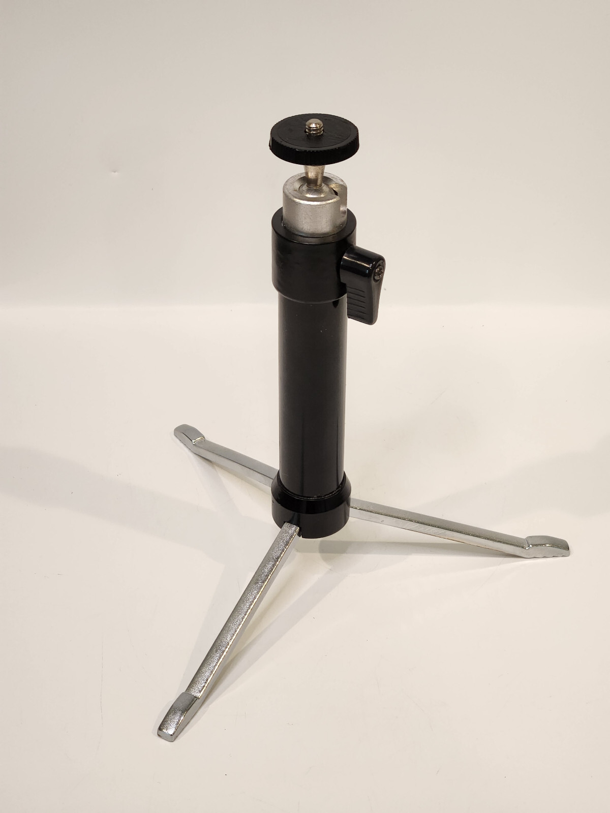 Metal Table Top Tripod Compact Camera Mount Swivel Ball Head 8 Inch Quick Setup