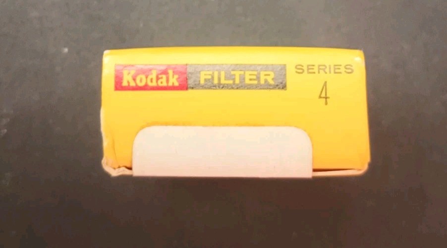 New Old Stock Kodak Series 4 Daylight 85 Filter UNOPENED marked Kodak Park