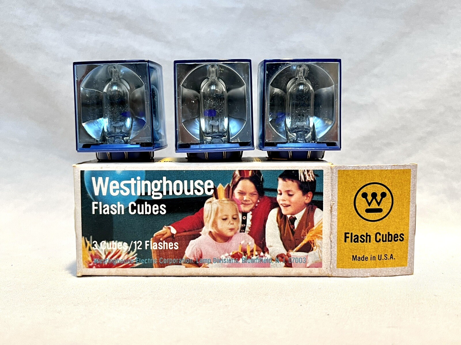 Vintage Westinghouse Flash Cubes 3-Pack 12 Flashes Total New Unused