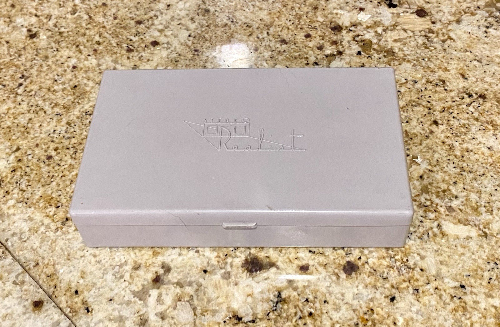Vintage Stereo Realist Gray Plastic Case