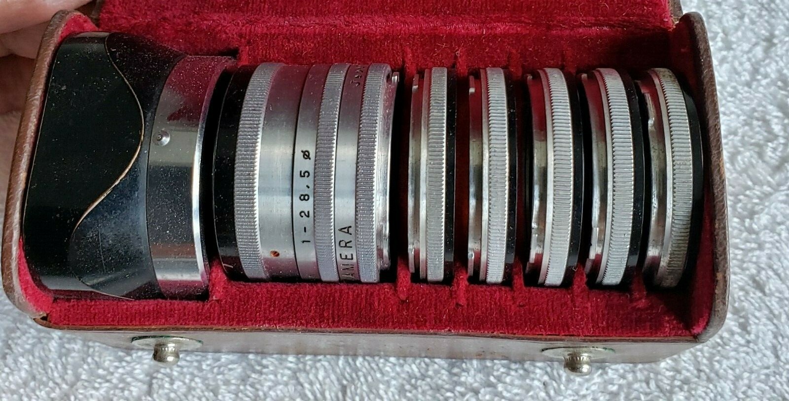 VINTAGE ROLLEICORD CAMERA CLOSE-UP LENCES AND COLOR FILTERS & OTHERS