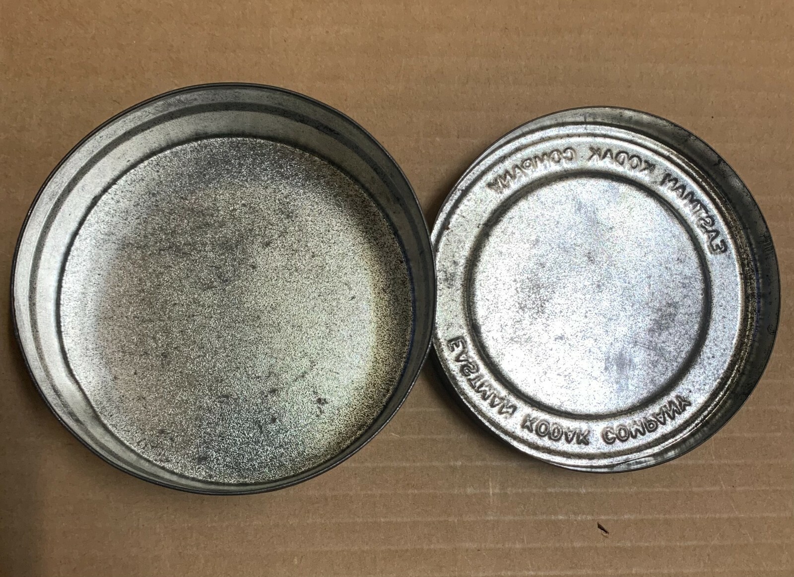 Vintage Eastman Kodak Film Company Cannister 4″ case tin for reel storage