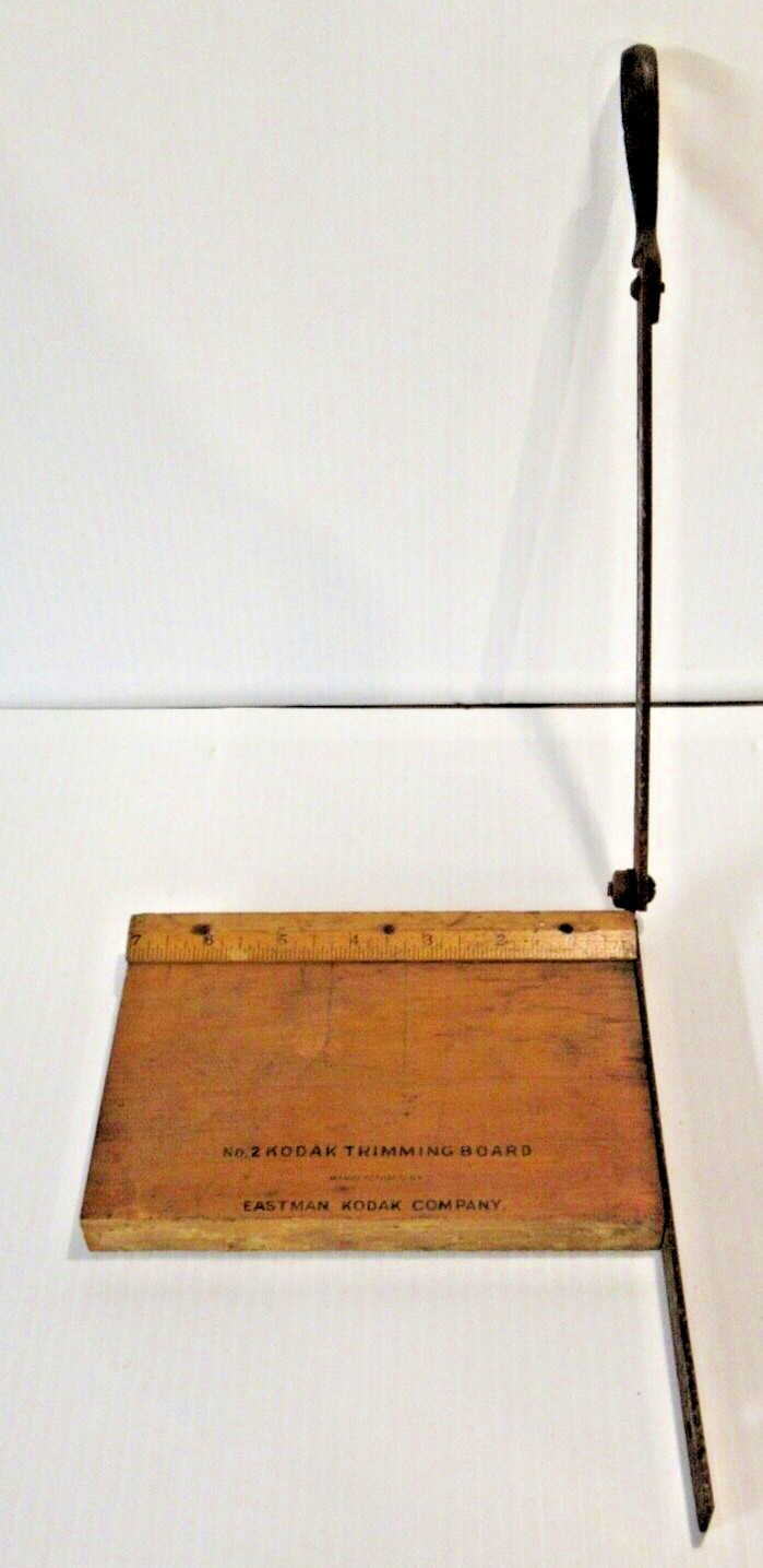 Vintage Eastman Kodak No. 2 Trimming Board Film Negative Cutter Photography