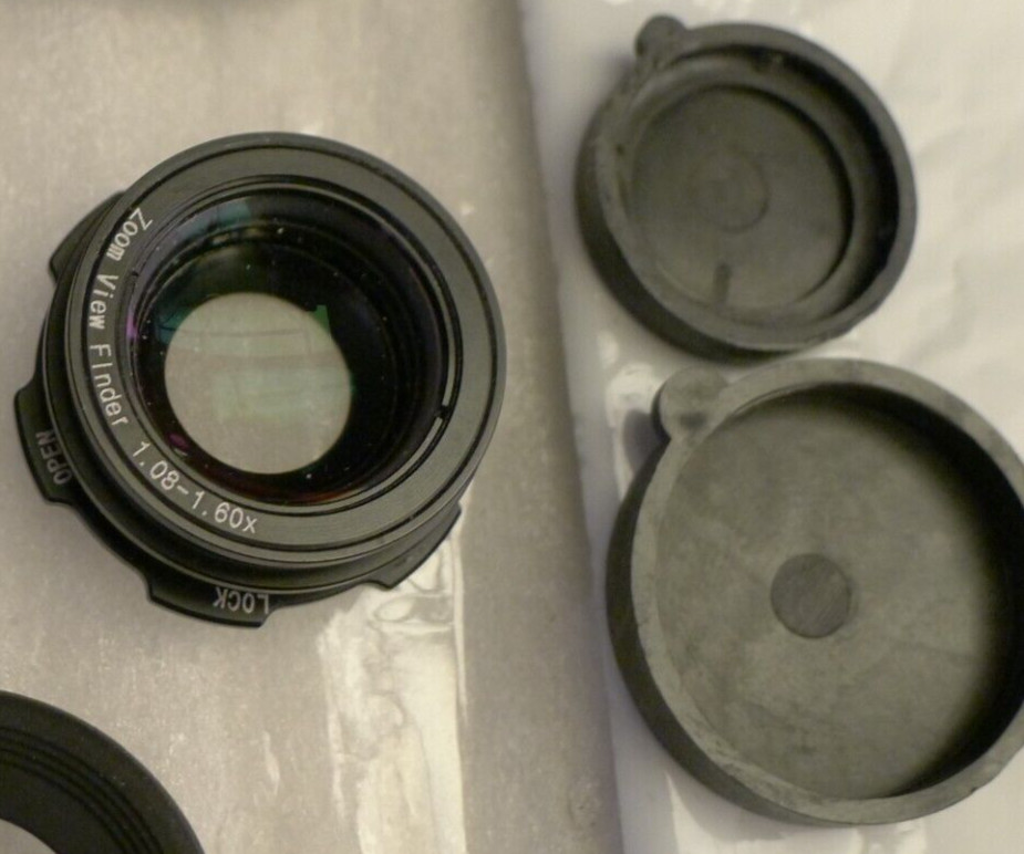 Lewong Zoom View Finder 1.08-1.60x Kit for Most Canon Nikon Sony SLR Cameras NEW