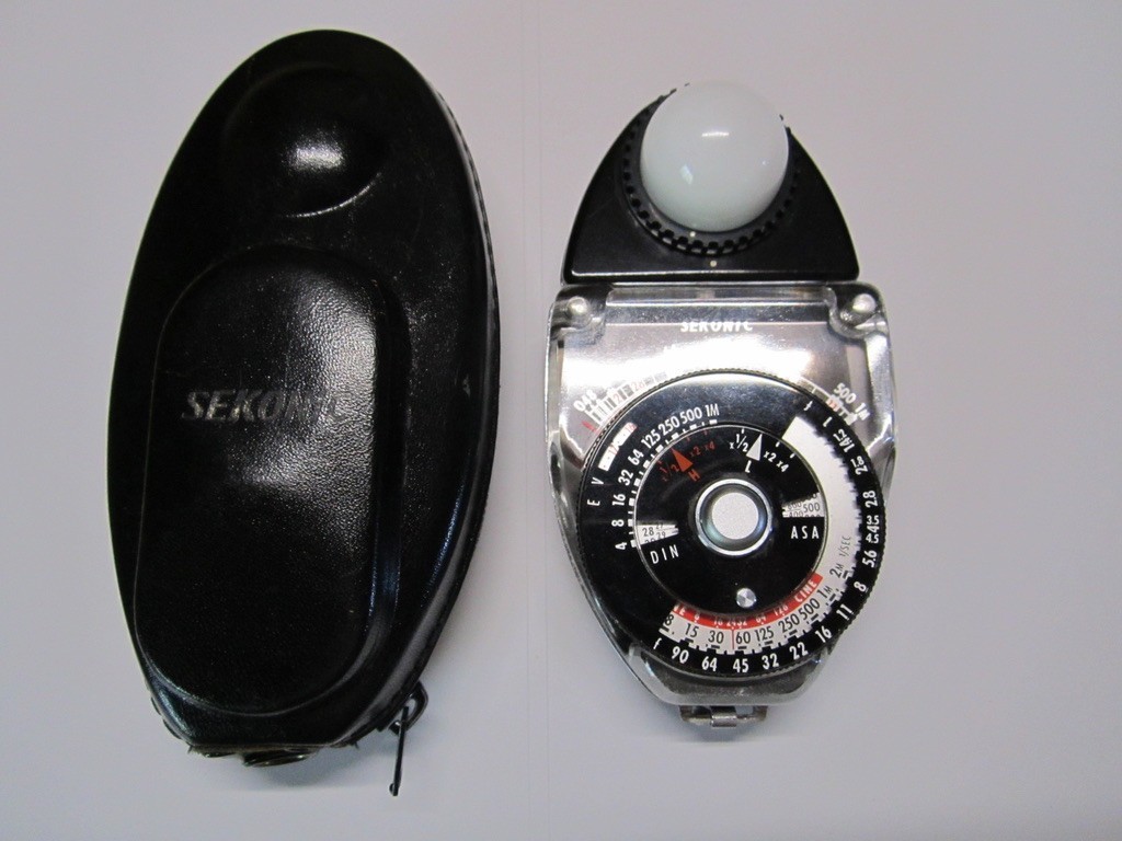 SEKONIC PRO EXPOSURE LIGHT METER for BOLEX 16MM MOVIE CAMERA, WORKING! #2