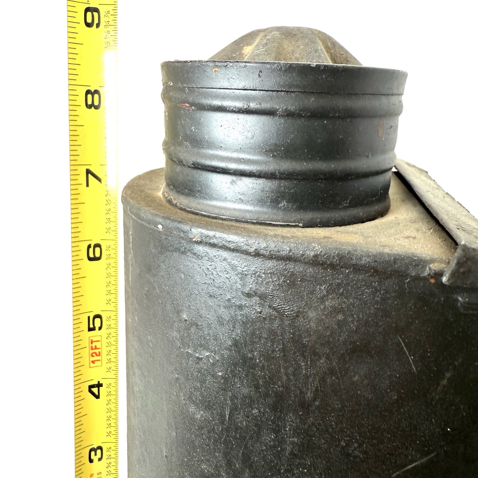Vintage Dry Plate Gas Lantern Dark Room Safe Light Tin Lamp Darkroom W,V&B