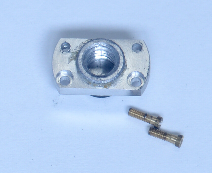 PETRI Flex V Tripod Mount w Screws Vintage SLR 35mm Film Camera Parts