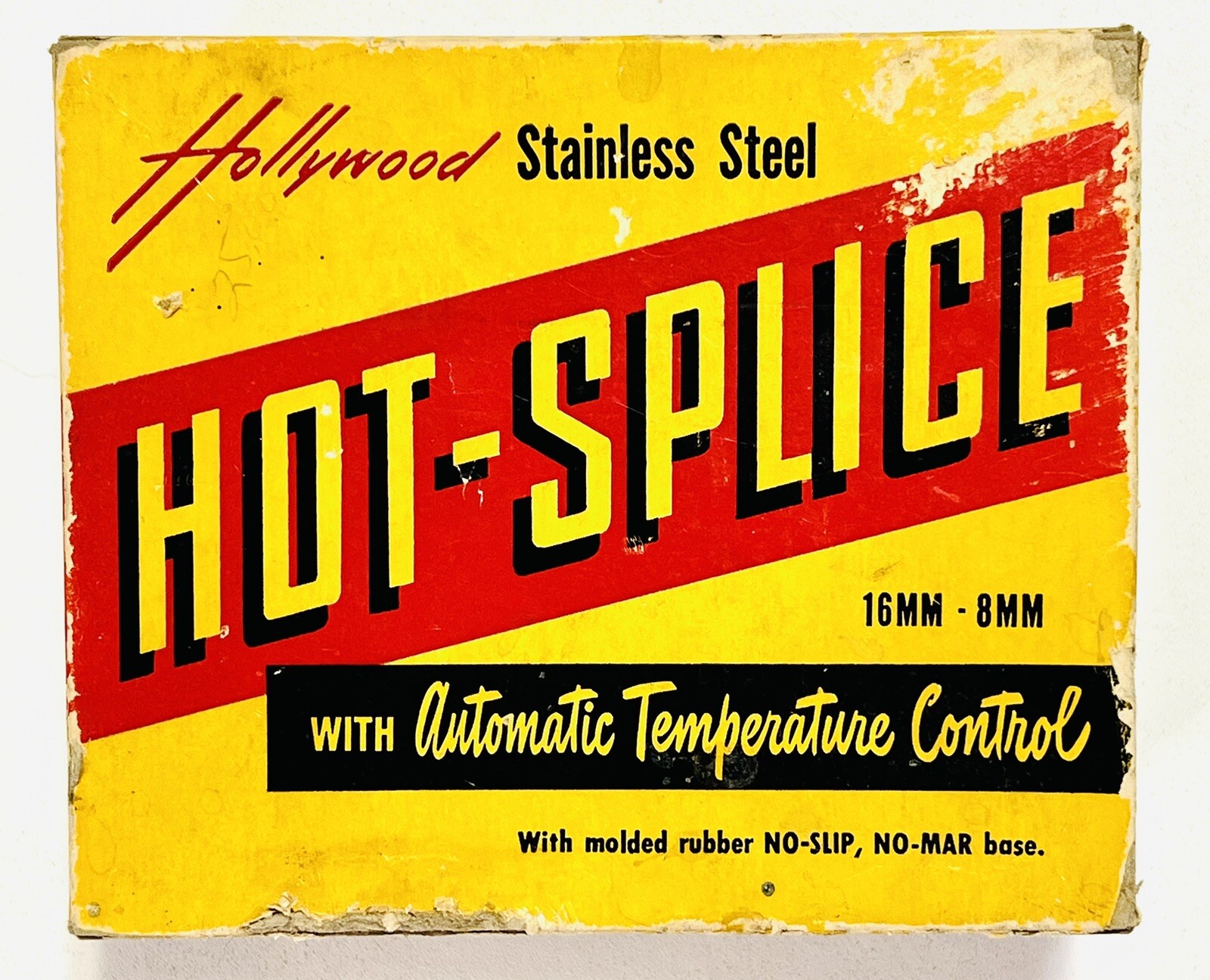 Hollywood Stainless Steel HOT-SPLICE film splicer 16mm – 8mm UNTESTED KODAK
