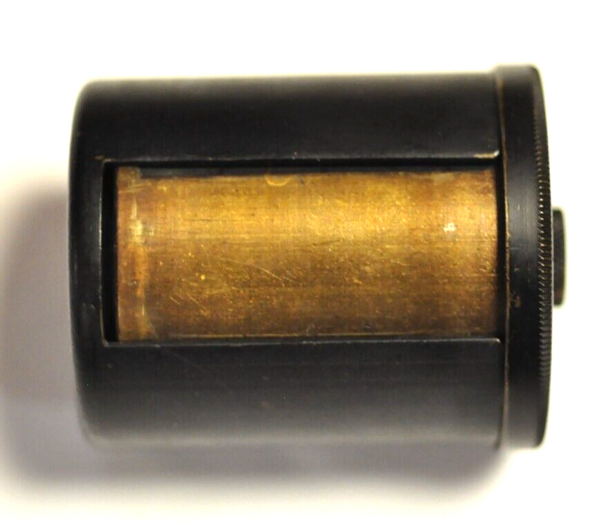 Unbranded 250 exposure 35mm reloadable film cassette w/case as shown.