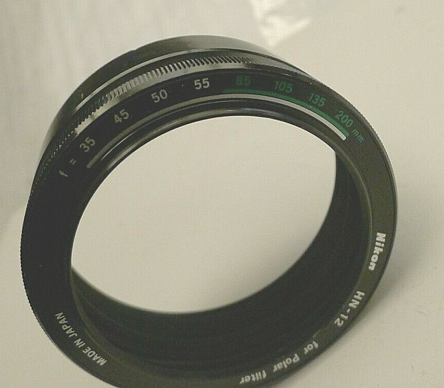 Nikon HN-12 Two-Piece Lens Hood for Nikon 52mm Polarizing Filter