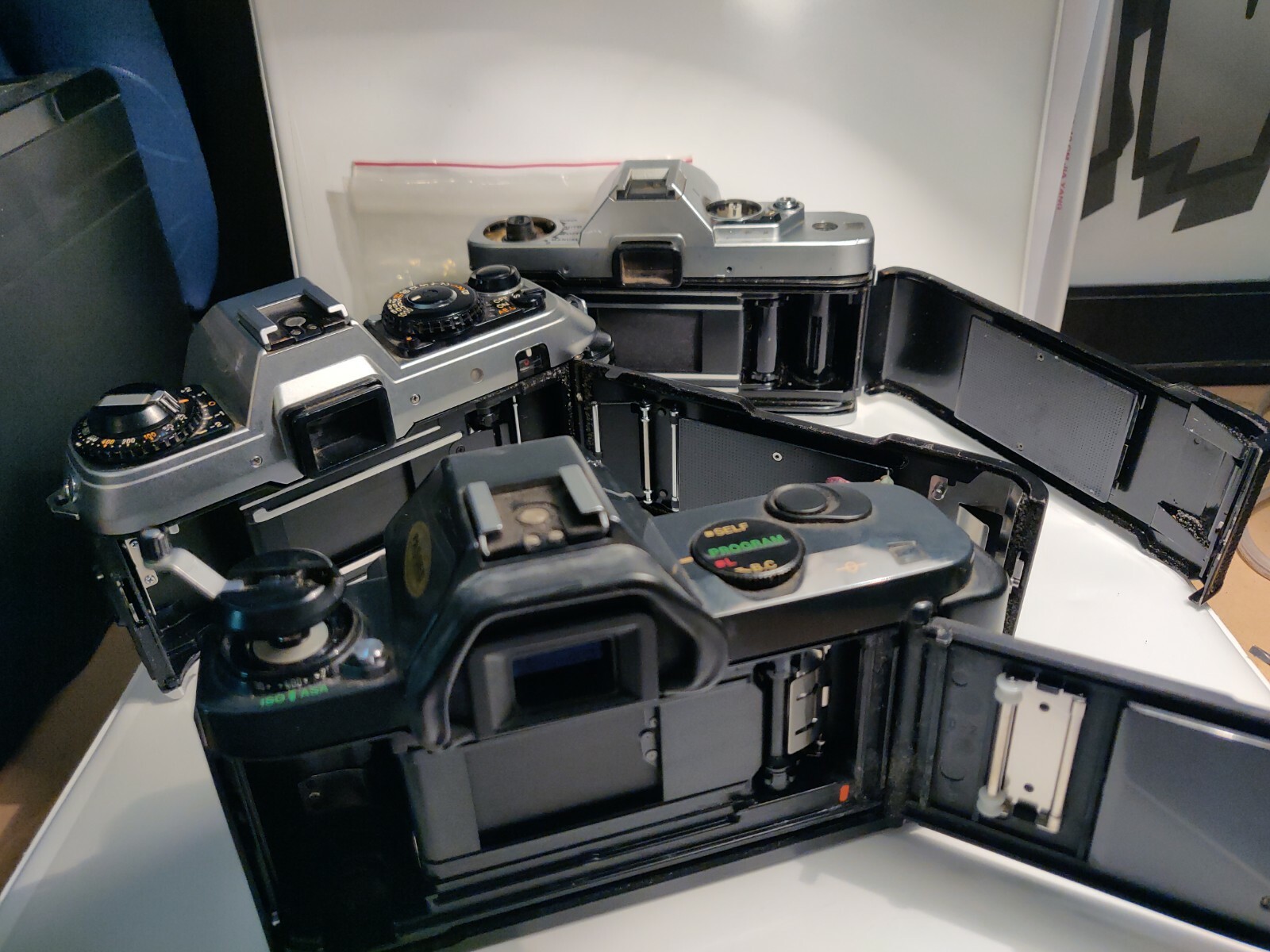 Canon T50 Konica FT-1 Olympus OMG Olympus Camera bodies
