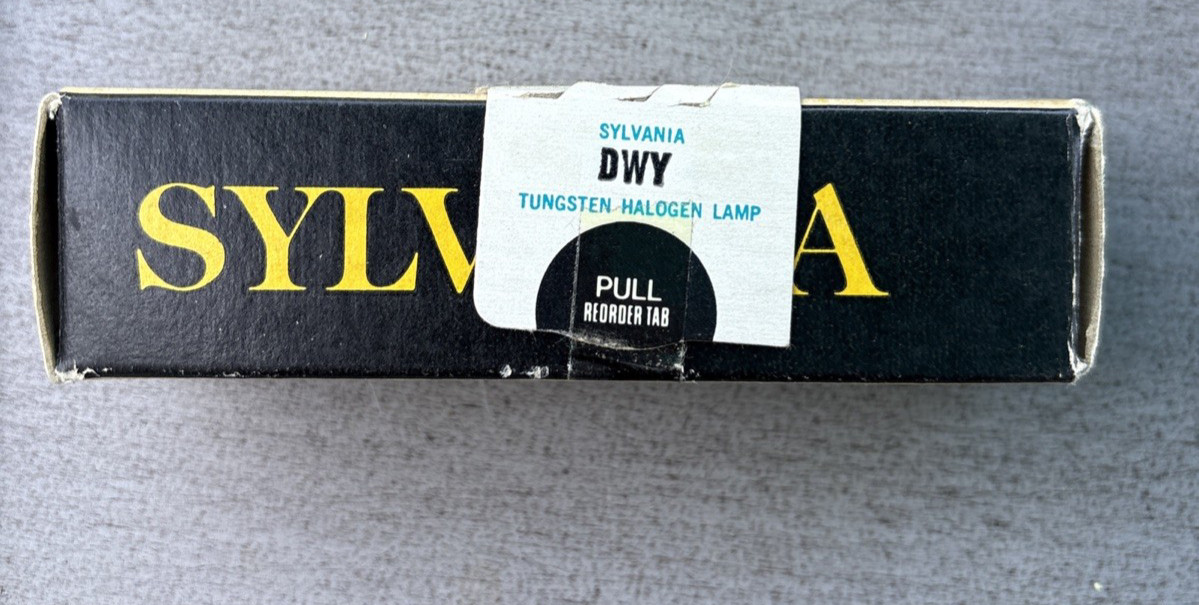 Vintage Sylvania Sun Gun Movie Light w/Original Box Works Great! Model SG-50