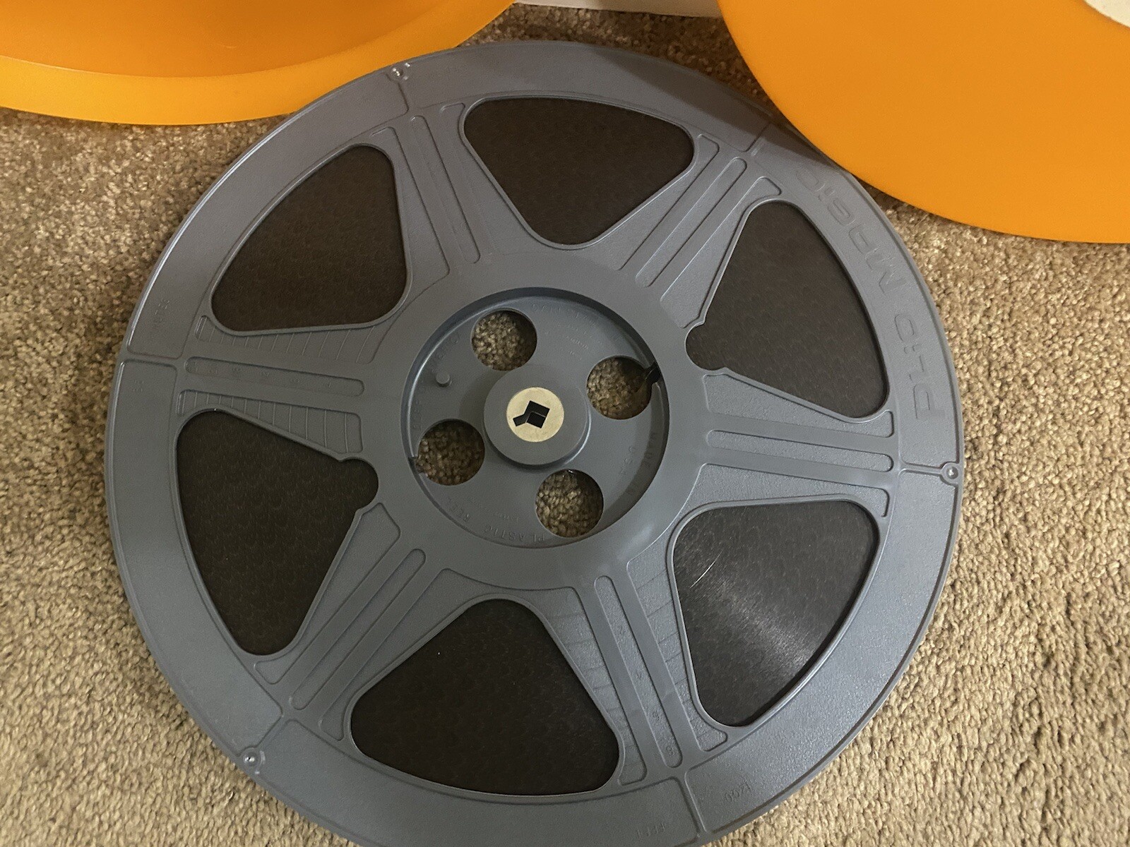 PlioMagic Plastic Film Movie Reel1200 Ft -33 Minutes 16mm With Life On the Run