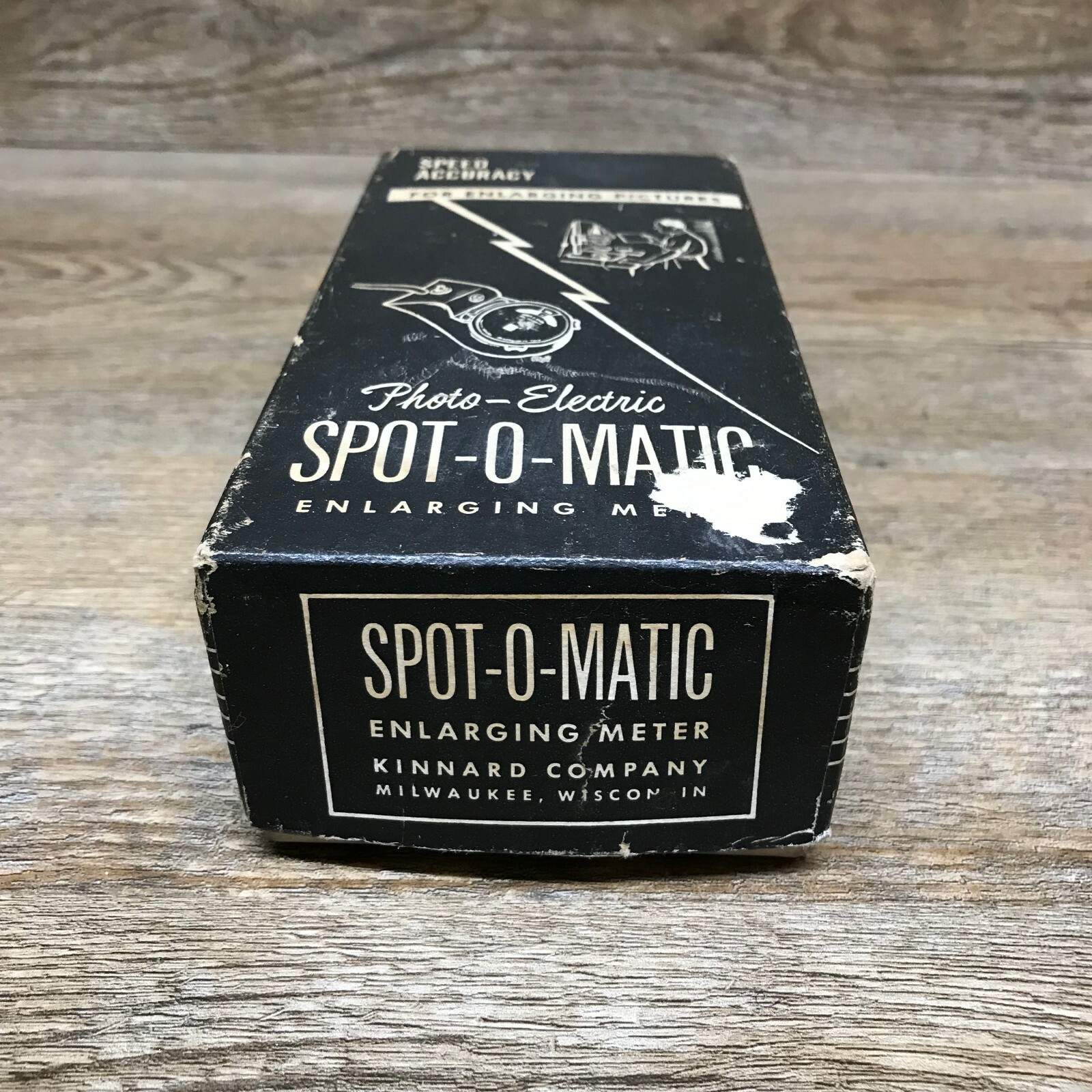 Photo-Electric Spot-O-Matic Photo ENLARGING Meter Vintage Kinnard Company