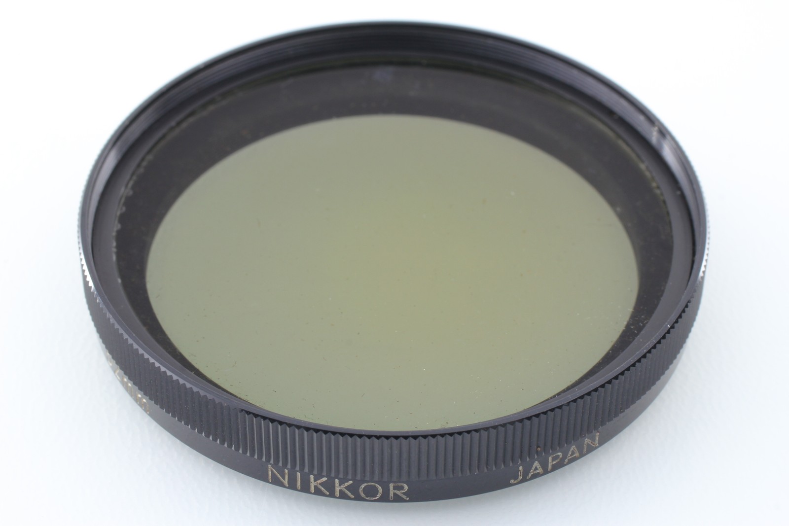 [Near MINT] Nikon Nikkor 52mm Polarizing Filter in Leather Case From JAPAN