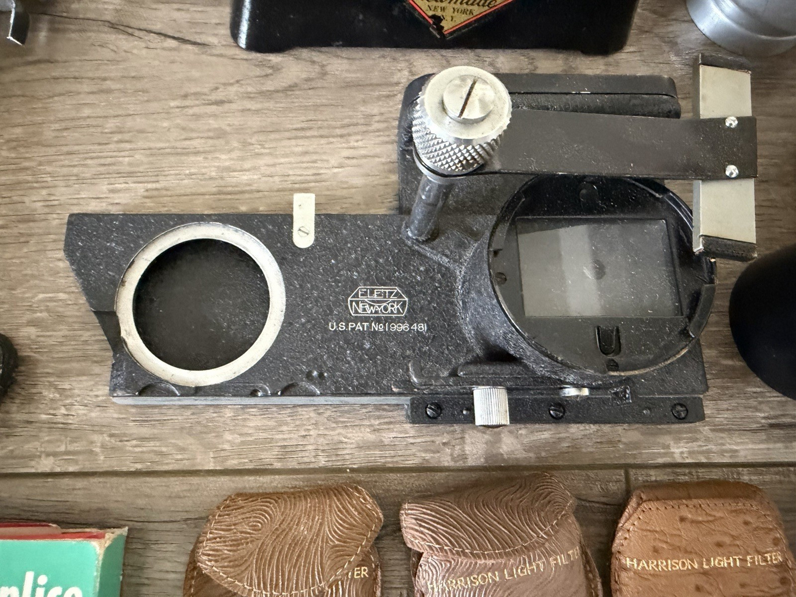 LOT OF Vintage Camera Accessories/Parts Kodak Polaroid & Lens ETC……………