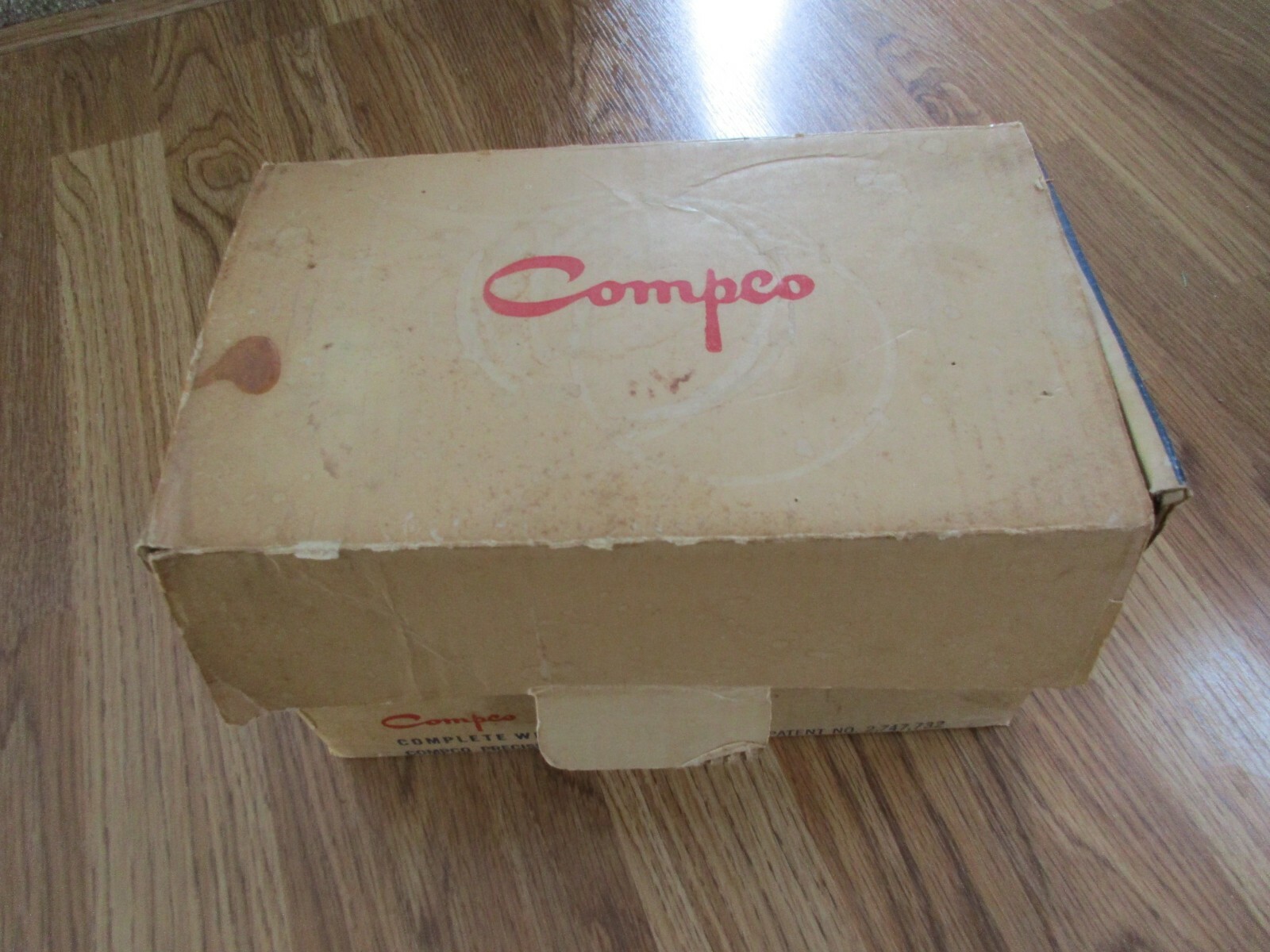 Vintage Compco Film Reel storage chest/box – 8 mm