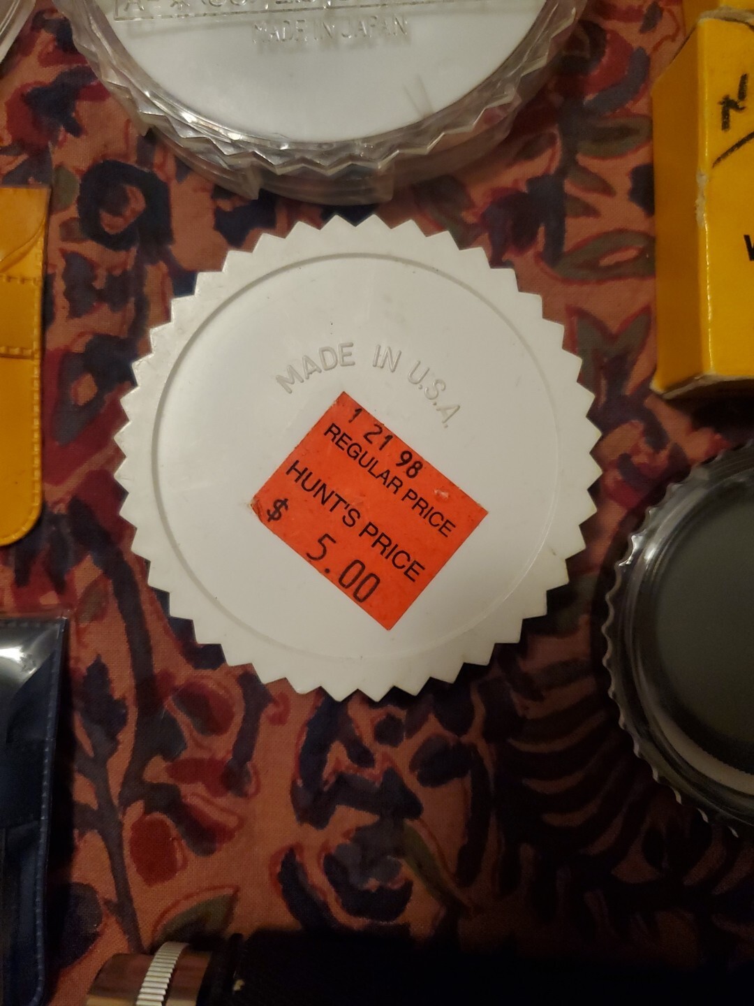 Vintage Photography Camera Lens Accessory Lot Old House Estate