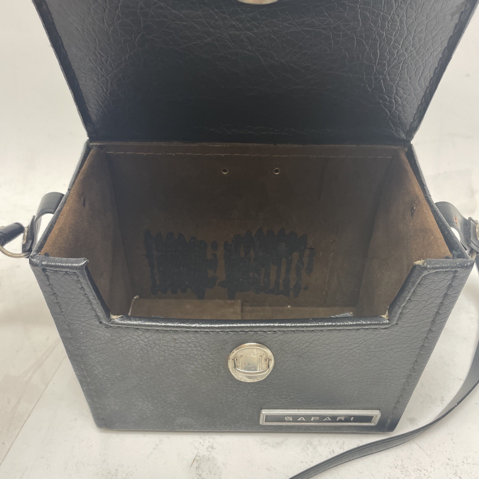 Vinatge Safari Black Hard Camera Case Retro Home Decor – Made In USA