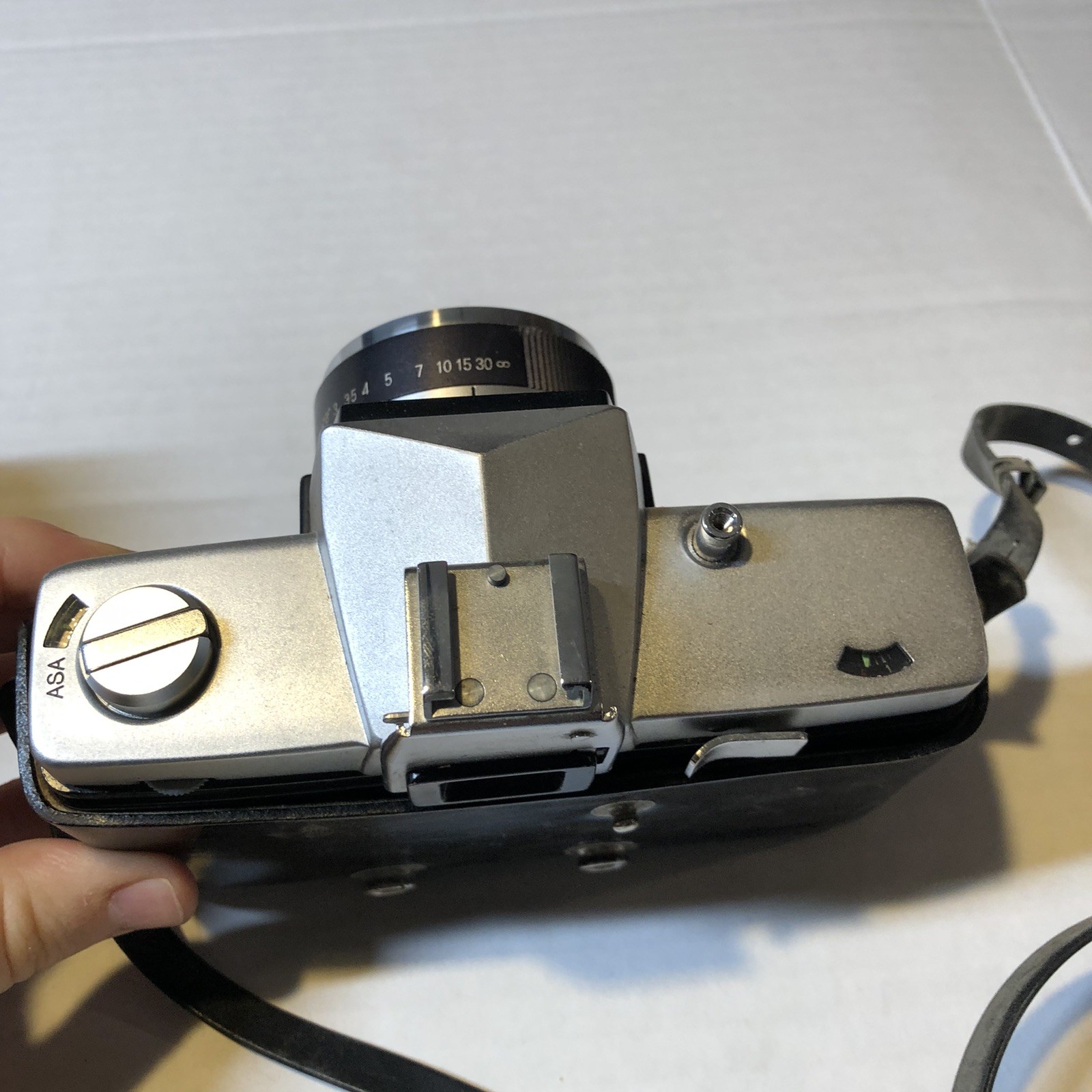Vtg Sears SL 9 Camera With Leather Case And Electronic Light Meter With Case CSN