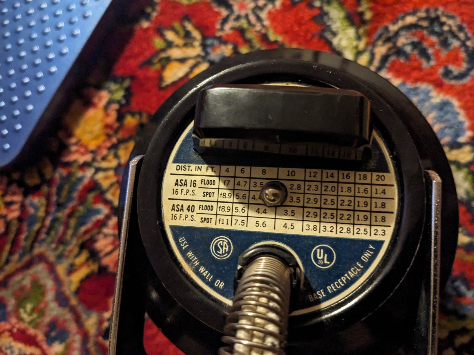 Sylvania Spotlight Pro Hi Low Zoom Photographic Research Equipment Vtg Decor
