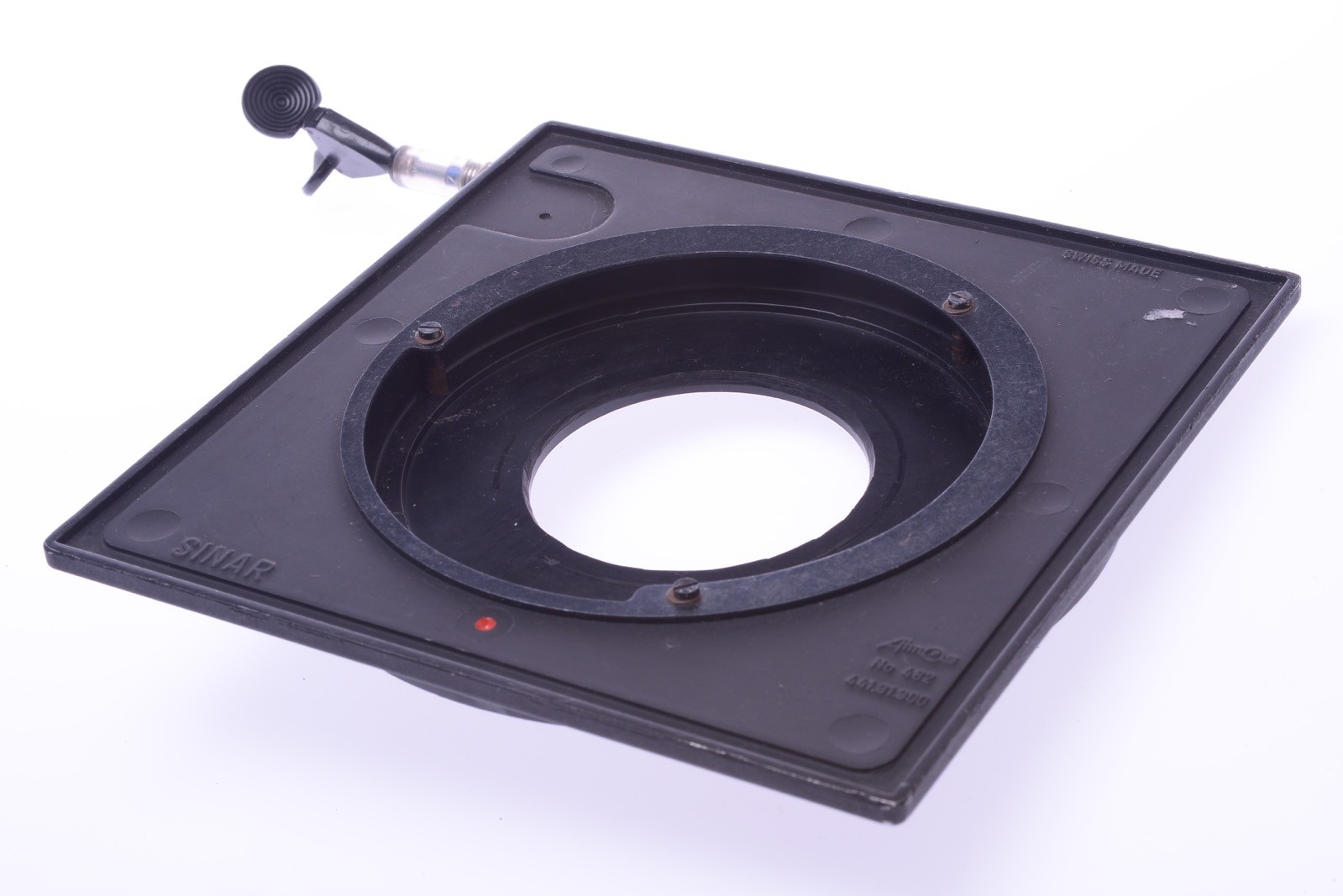 ✅ SINAR LENS BOARD PANEL PLATE CAMERA 52.5MM COMPUR 2 F/5.6-45 APERTURE CONTROL