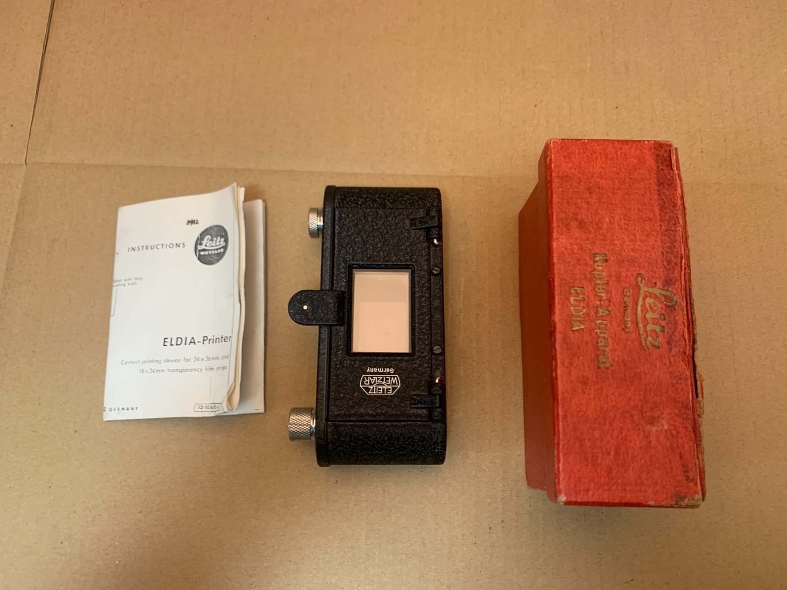 Leitz Leica ELDIA Printer 17900 Film Copier, Boxed