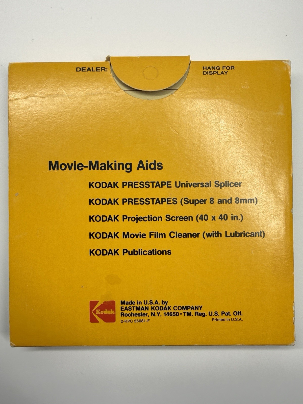 Vintage Kodak 882 Super 8mm Movie Reel 200 ft (5 inch).