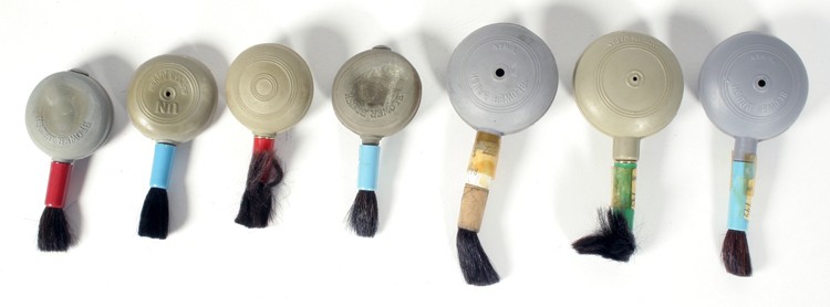CAMERA BLOWER BRUSH COLLECTION VINTAGE LOT OF 7
