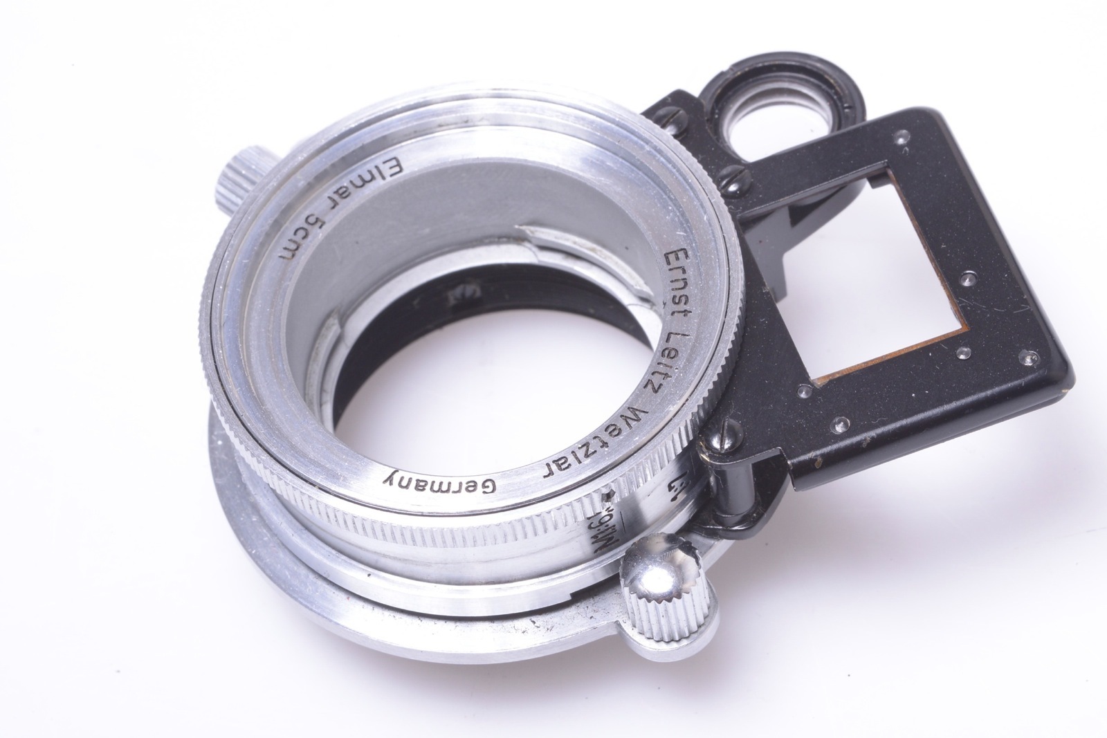 ✅ LEICA NOOKY CLOSE-UP MACRO ATTACHMENT 5CM 50MM ELMAR RANGE FINDER LENS MINTY