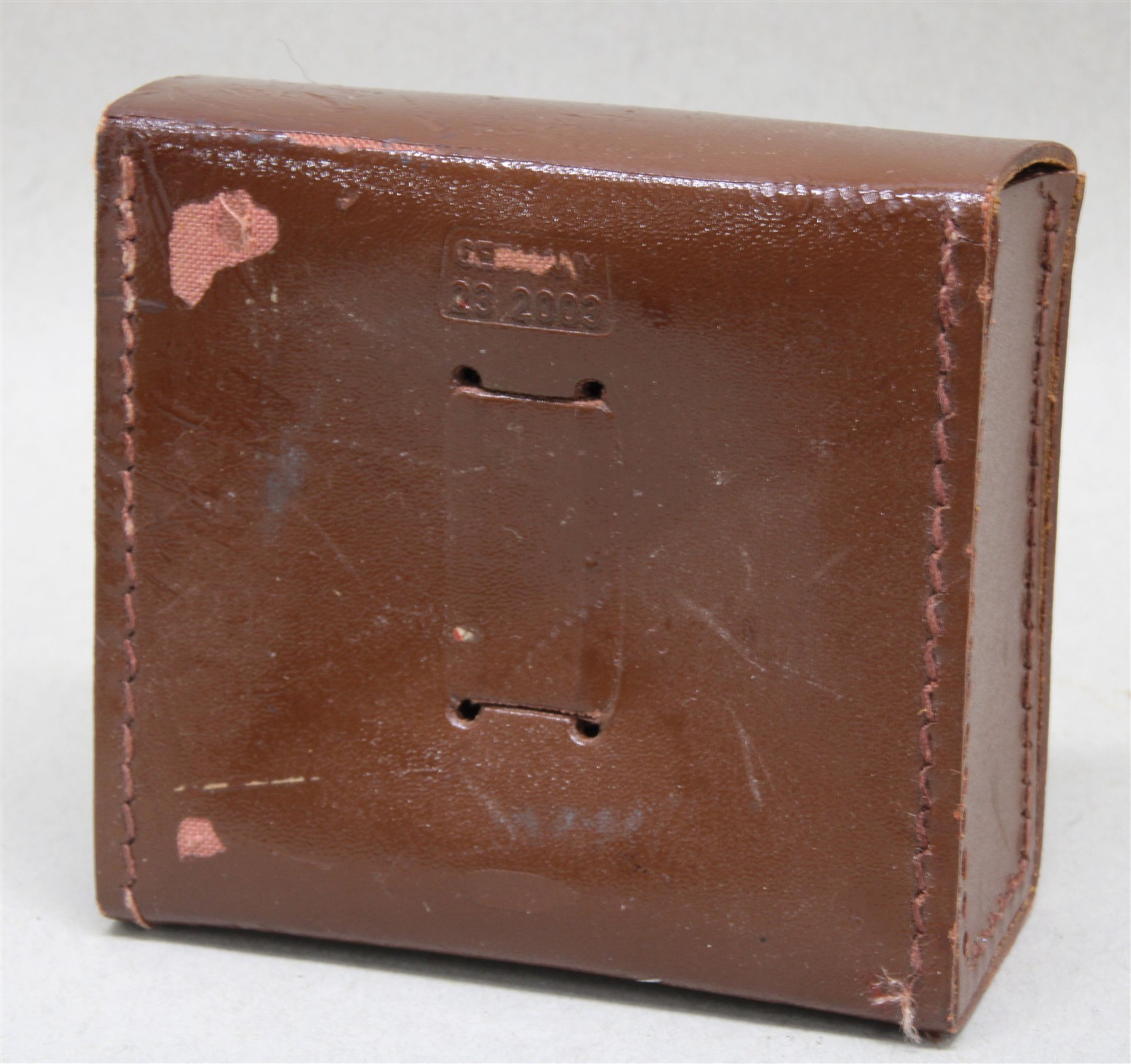 Vintage Zeiss Ikon Brown Leather Accessory Case Made in Germany