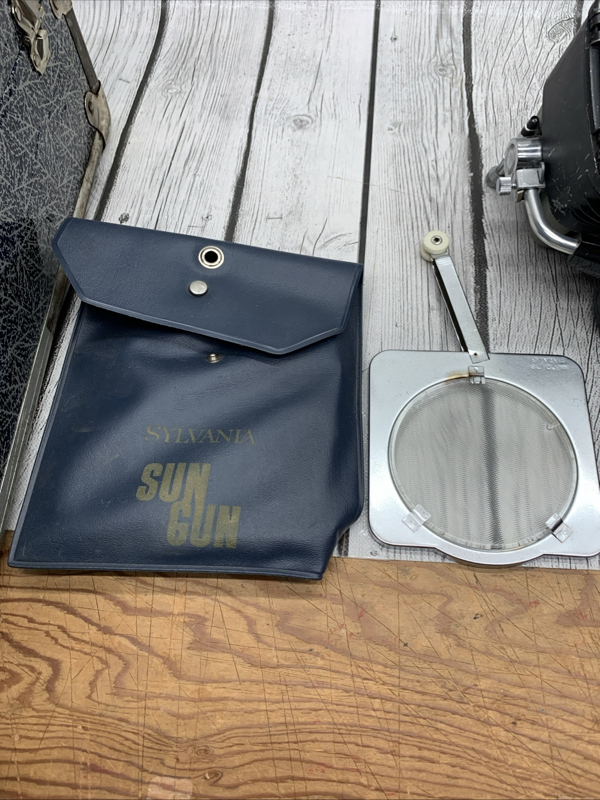 Sylvania Sun Gun SG-60 Movie Camera Lights (2) Tested WORKING