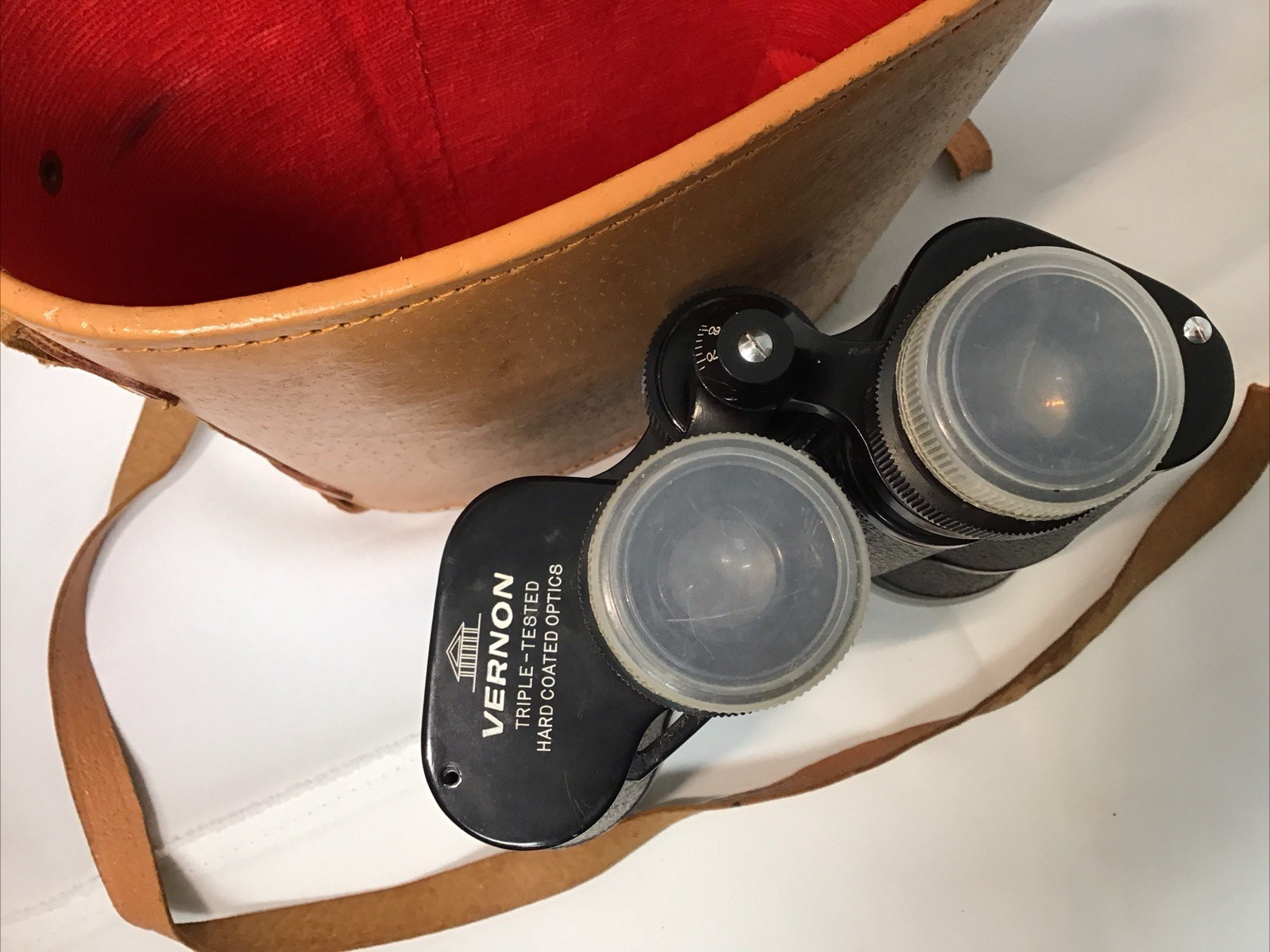VINTAGE Vernon 7×50 Field 7.1deg Binoculars w/ Case No. 658962