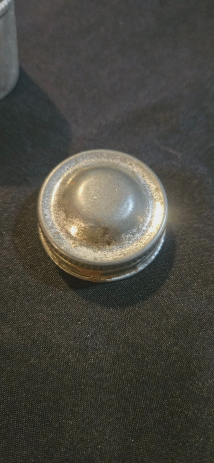 Vintage 35 MM film canister with screw off lid