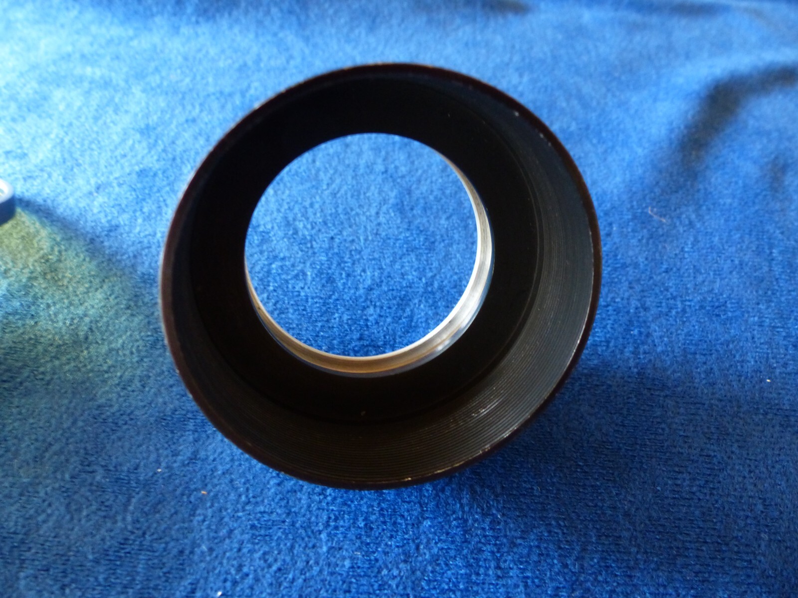 Vintage Tiffen series VI lens shade+43.5 mm adapter ring fits Kodak 5-1/2″ lens