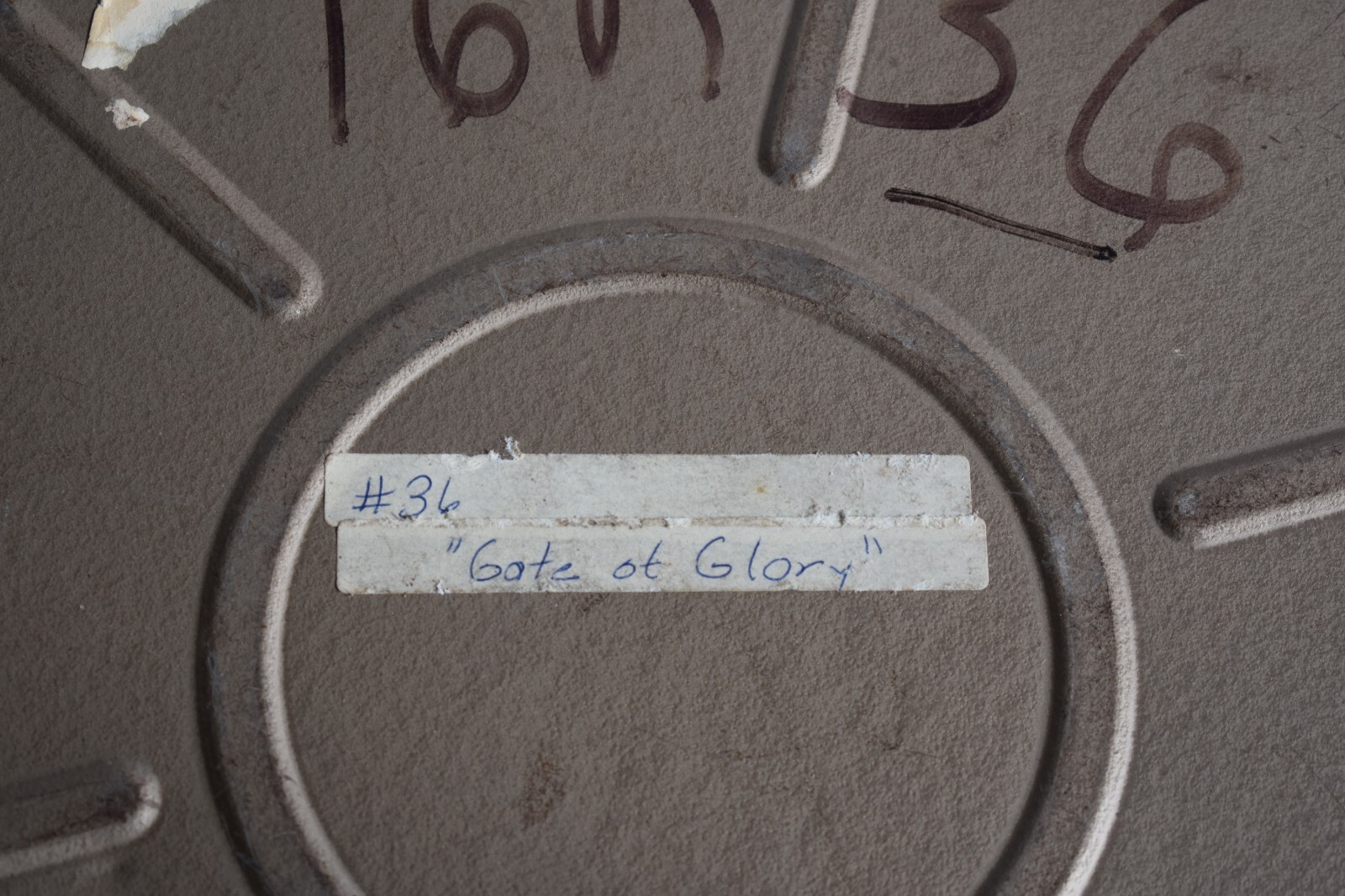 Vintage 16MM Film The Gate of Glory Lutheran Church Metal Can and Reel 12 1/4″