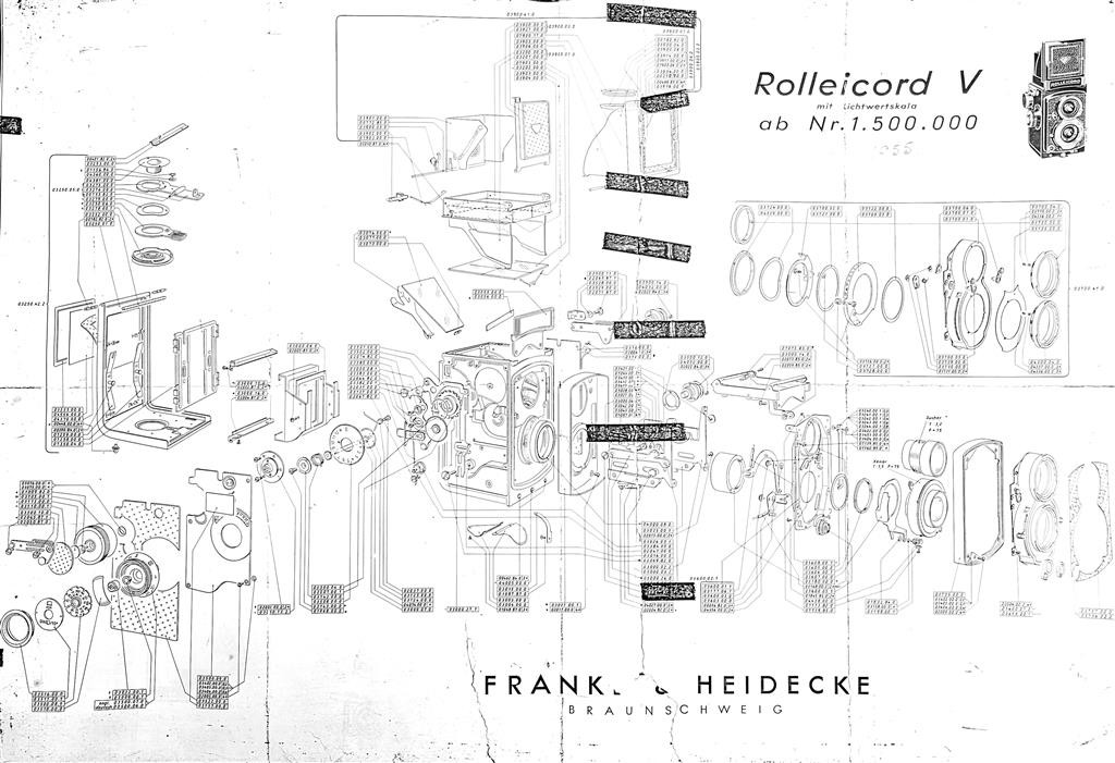 13X Rollei Rolleiflex & Rolleicord Posters C.90X60Cm