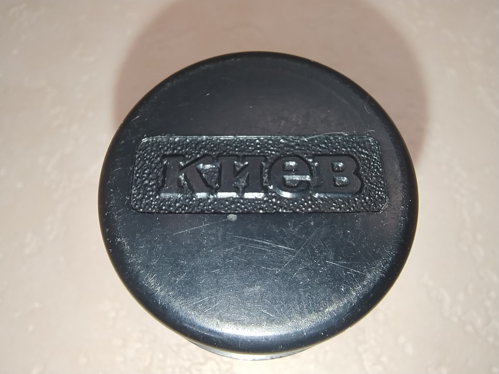 Soviet 35mm Film Cassette Kiev Reloadable 70s 80s Brass USSR With Case Vintage
