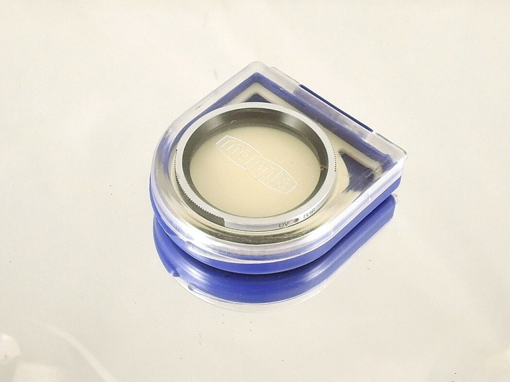Flexaret UV B36 Filter Meopta Accessories Bayonet RARE + right blue plastic box.