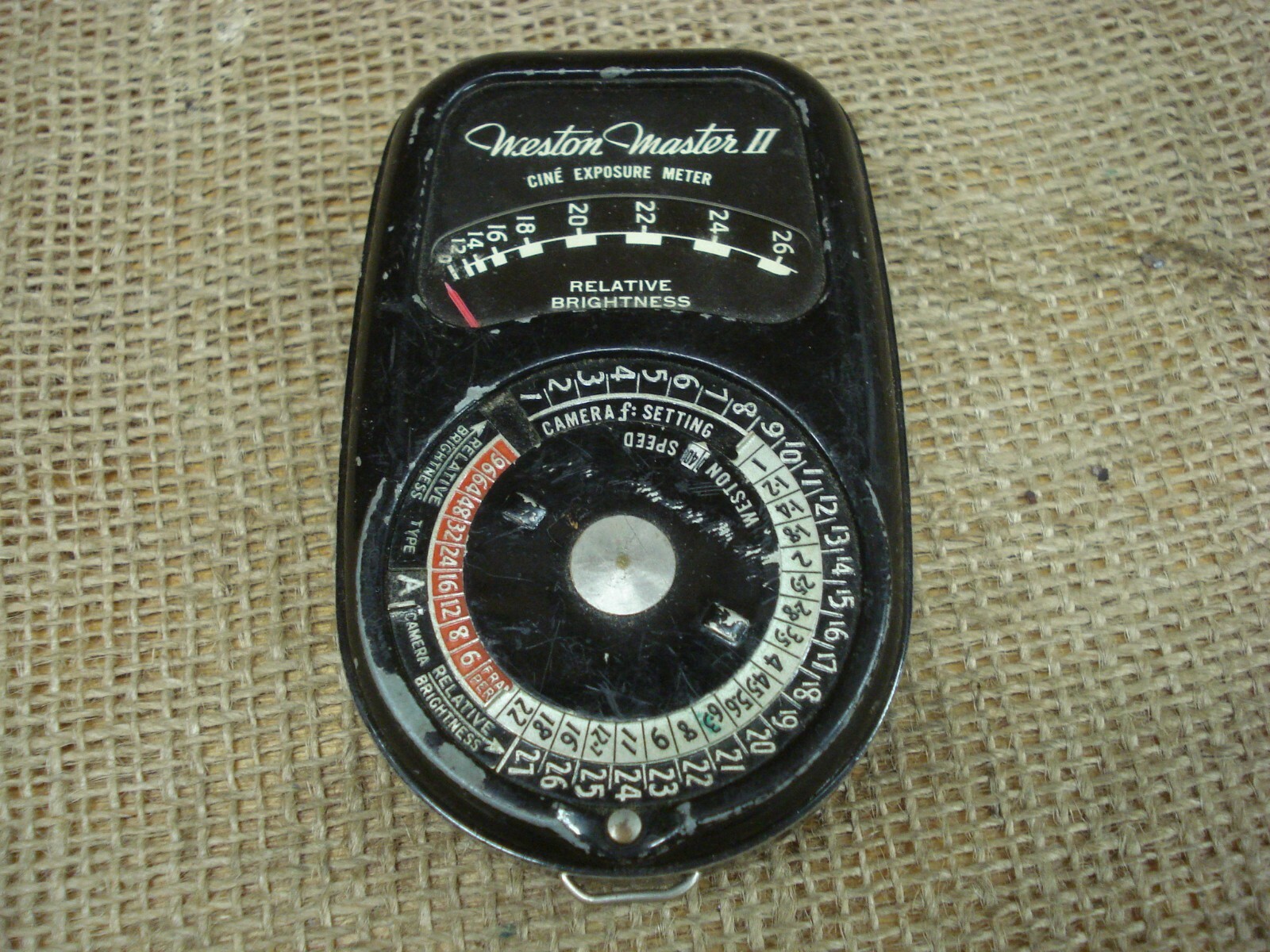 Weston Master II Cine Exposure Meter model 736