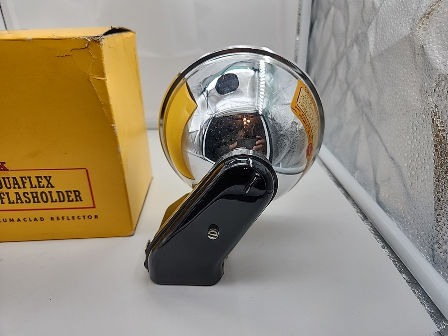 Vintage Kodak Duaflex Flasholder w/Box No. 40/41F Eastman Kodak Co. USA