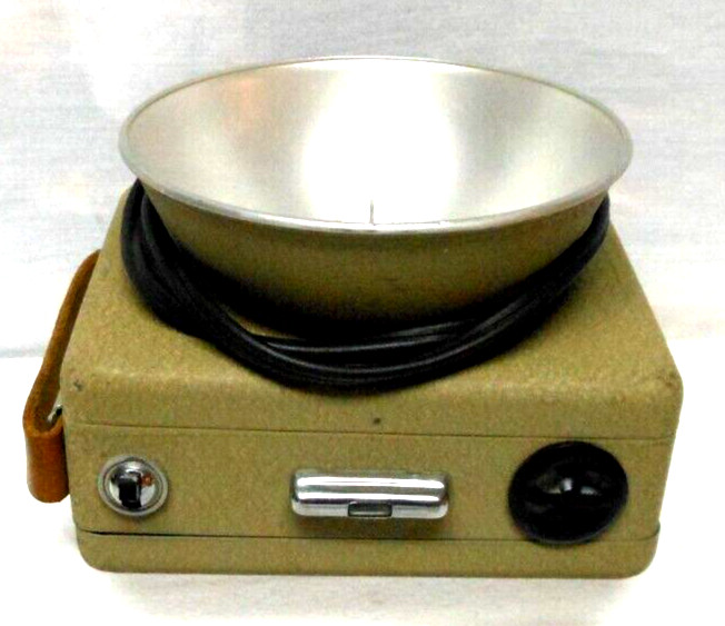 VINTAGE HEILAND STROBONAR MODEL HR-3 PHOTOGRAPHY STROBE LIGHT – EXC WORKING COND