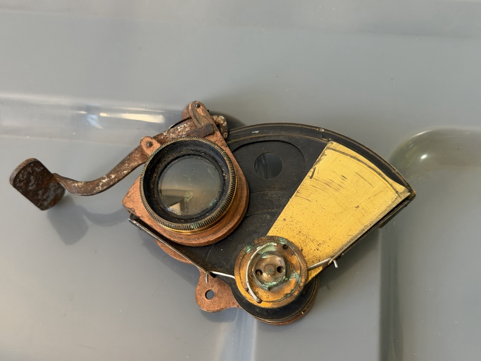 Ultra Rare Kodak String-Set Sector-Style Shutter & Two Lenses 1889-1897 (Work)