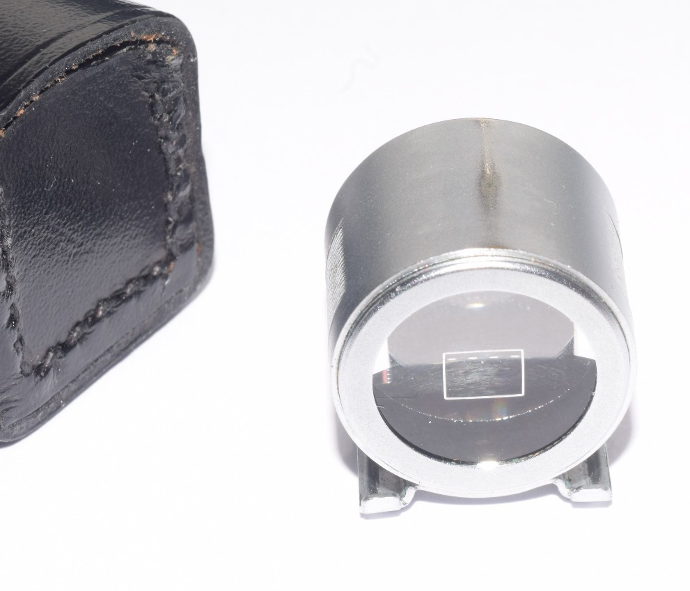 Leica Brightline Viewfinder SBOOI 12015 5cm View Finder w/Orginal Black Case